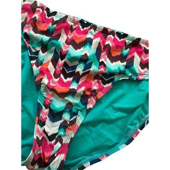 LA BLANCA Multicolor Bikini Bottom Size 14 NEW New with tags - Picture 5 of 5